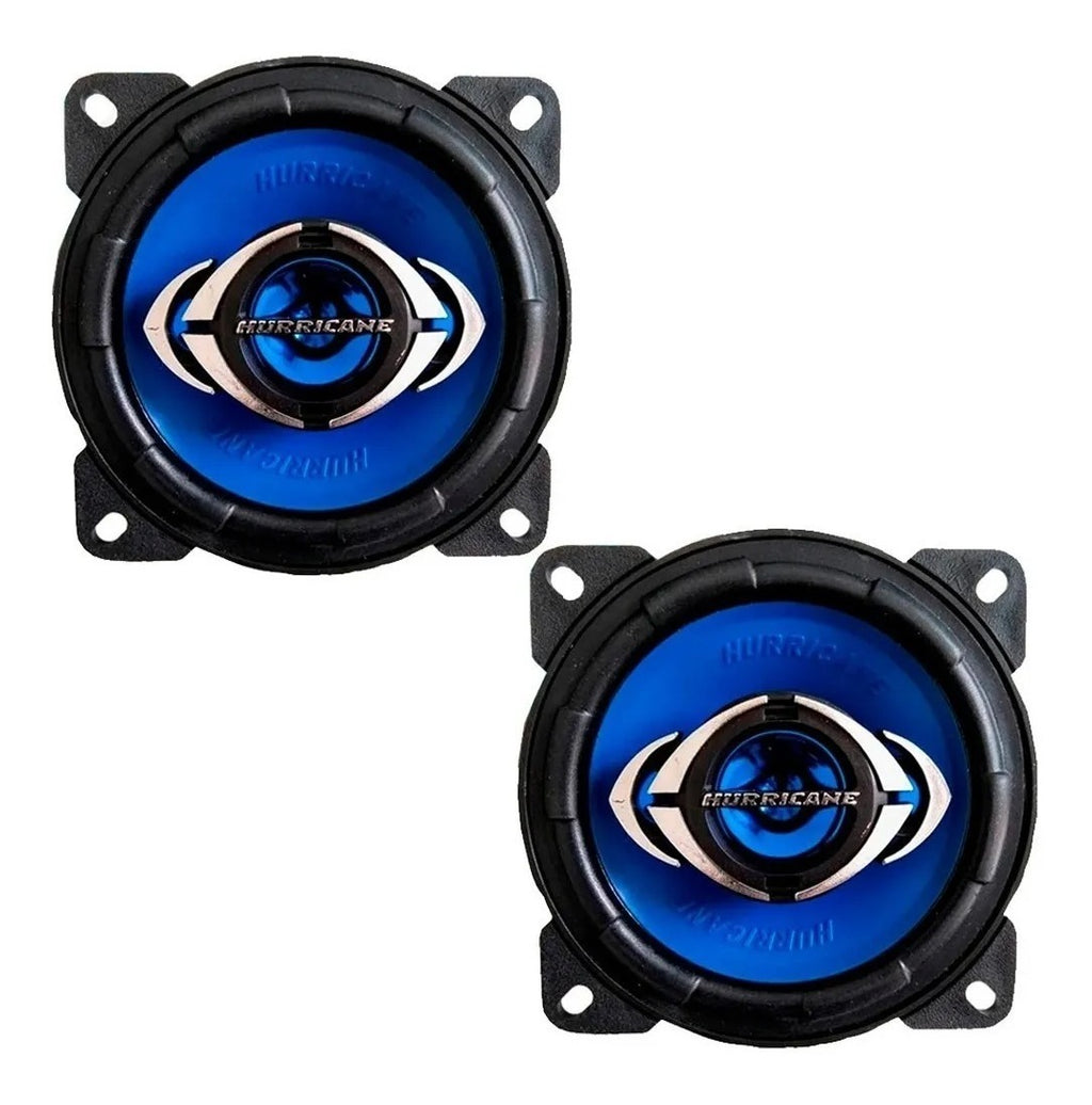 Hurricane Quadriaxial Cm4 110w Par Auto Falante 4 Polegadas Preto