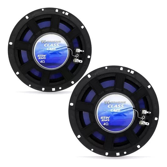 Par Alto Falante 6 Pol Cm6 130w Rms Hurricane Quadriaxial