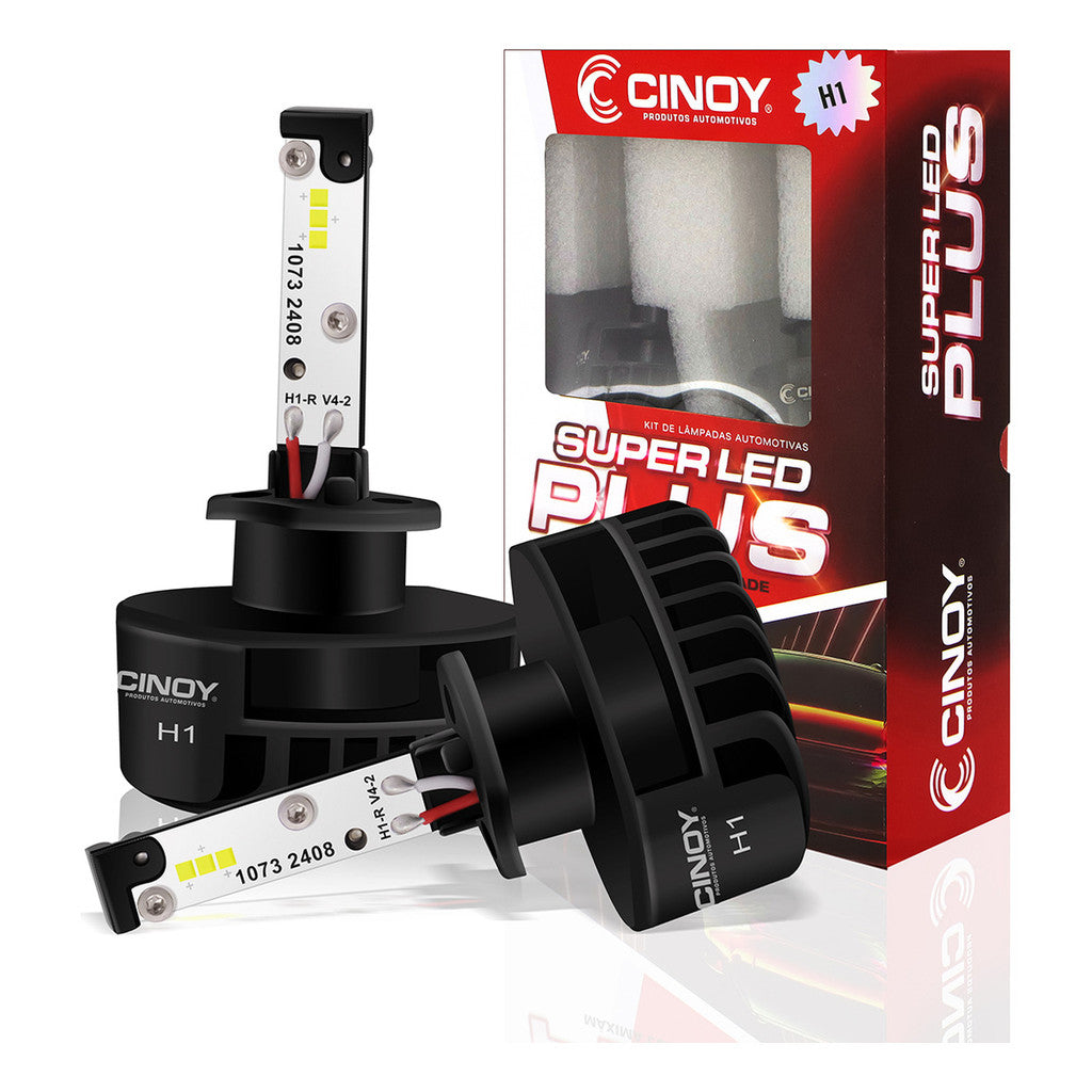 Cinoy Kit Lampada Super Led Plus 6500k 12v/24v 6000 Lumens